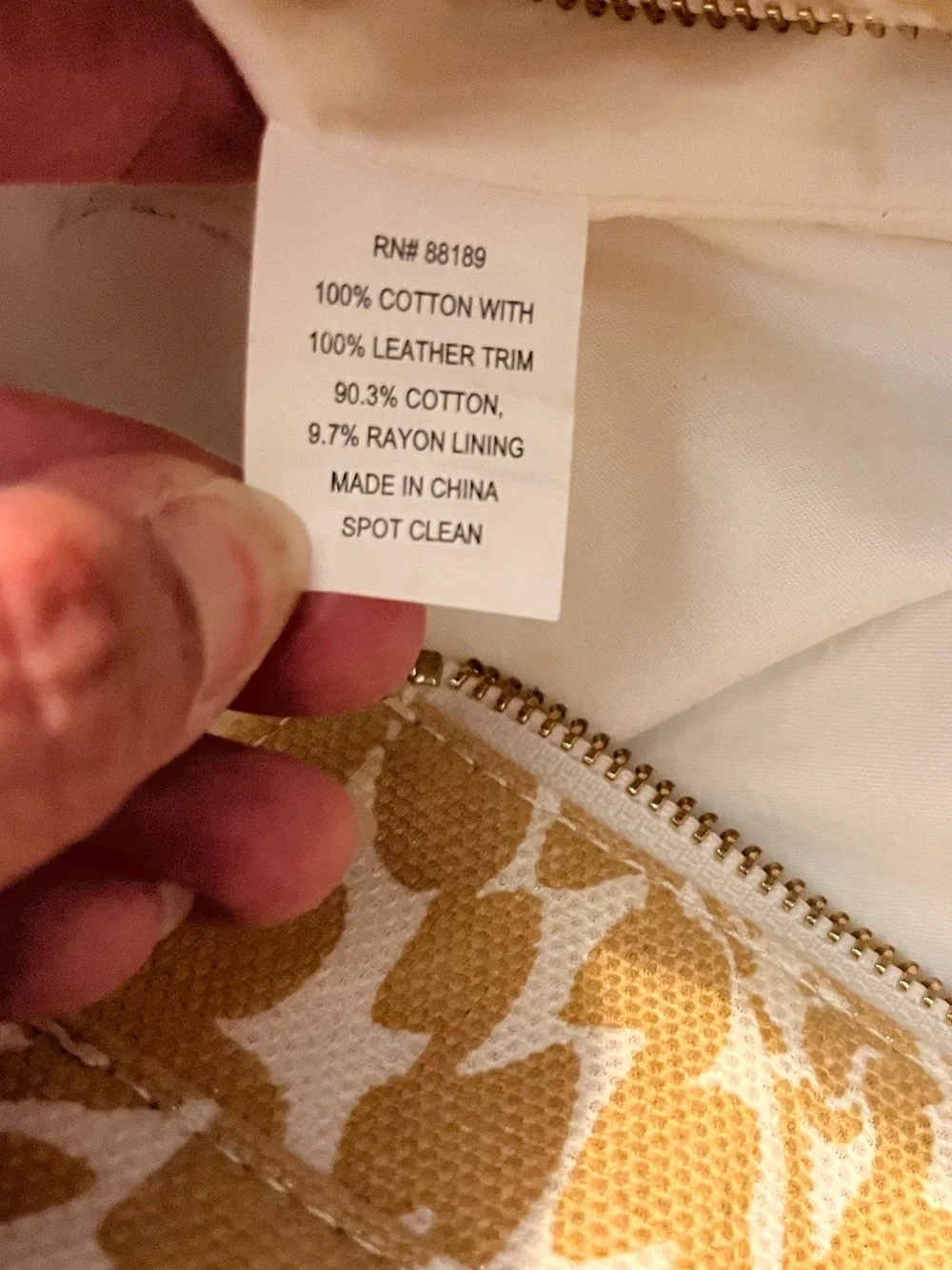 Lilly Pulitzer Finders Keepers Resort Tote Bag Tan & White Animal Print EC